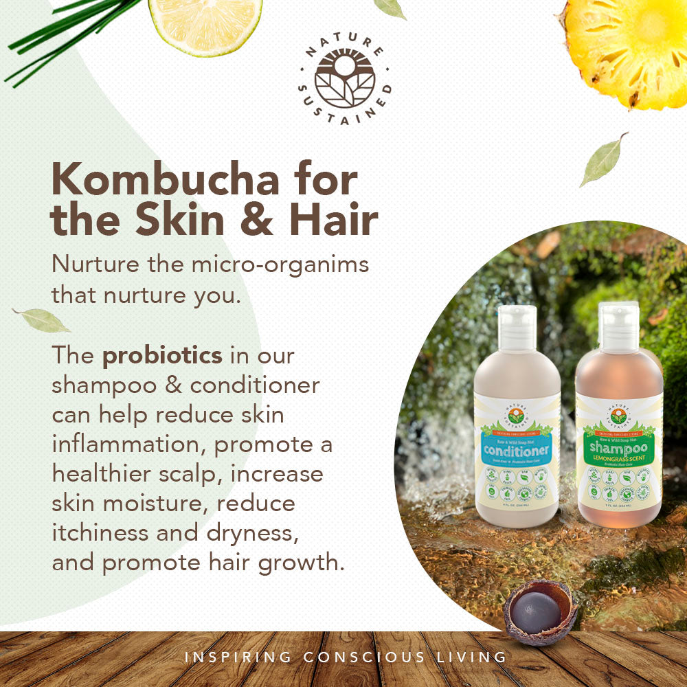 Infographic of Nature Sustained Bundles detailing probiotics.